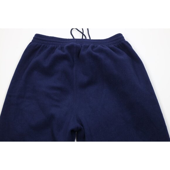 Vintage 90s Y2K Mens Medium Faded University of Michigan Wide Leg Fleece Pants - Picture 10 of 12